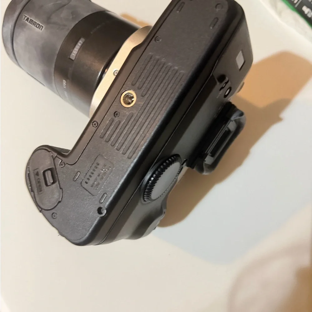 Canon EOS Elan II Camera with Black and Gray Finish